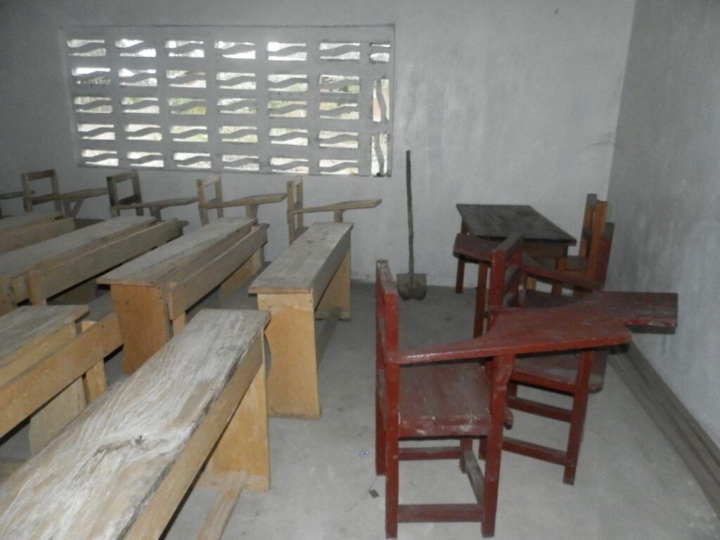 CASS school archive photograph — Early Campus Classroom