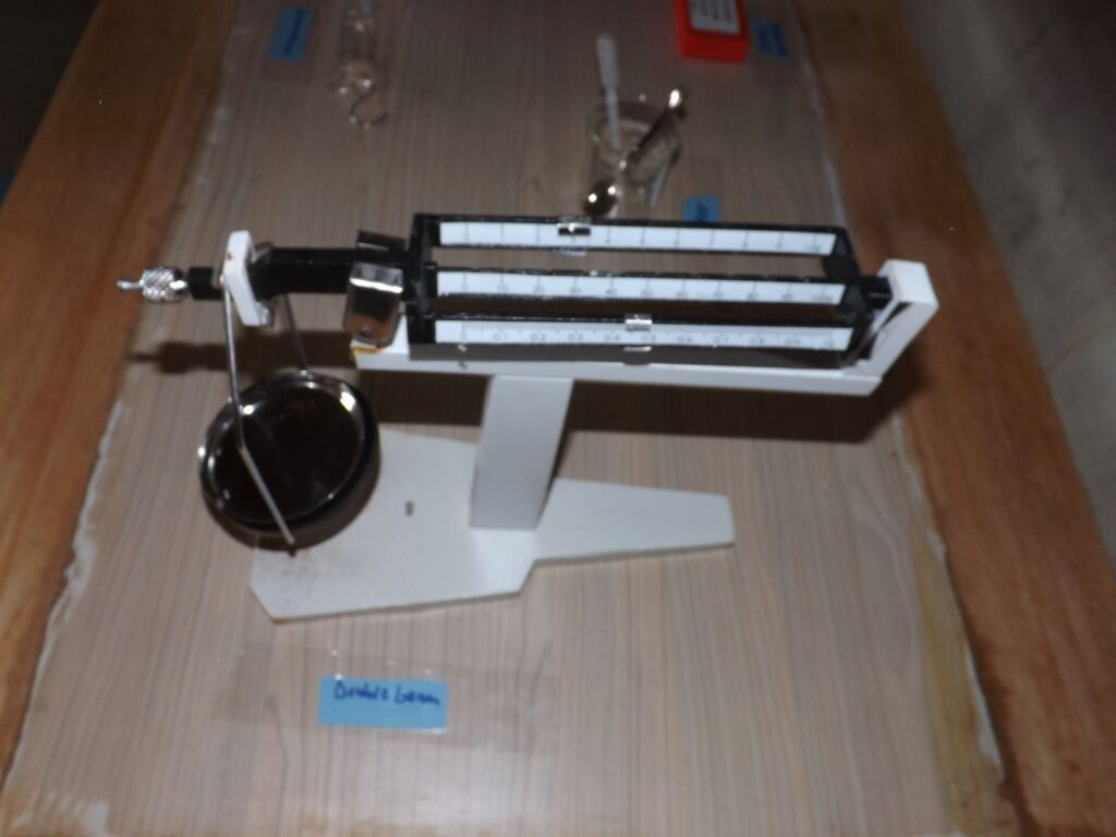 CASS school archive photograph — Science Lab Microscope